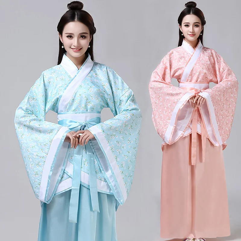 Tang Dynasty Ancient Costume Hanfu Dress Women Folk Dance Clothing Chinese Traditional Fairy Princess Dresses Stage Performance
Tang Dynasty Ancient Costume Hanfu Dress Women Folk Dance Clothing Chinese Traditional Fairy Princess Dresses Stage Performance