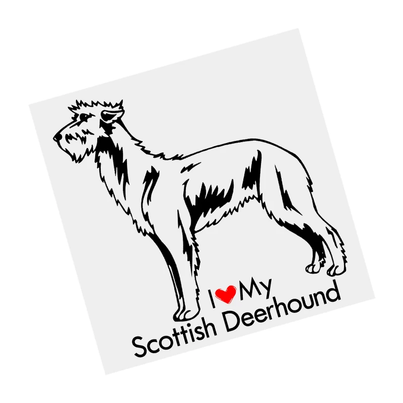 S61688# Scottish Deerhound Dog Black Transparent Car Sticker Vinyl Decal Waterproof Decors for Motorcycle Bumper Laptop
S61688# Scottish Deerhound Dog Black Transparent Car Sticker Vinyl Decal Waterproof Decors for Motorcycle Bumper Laptop
