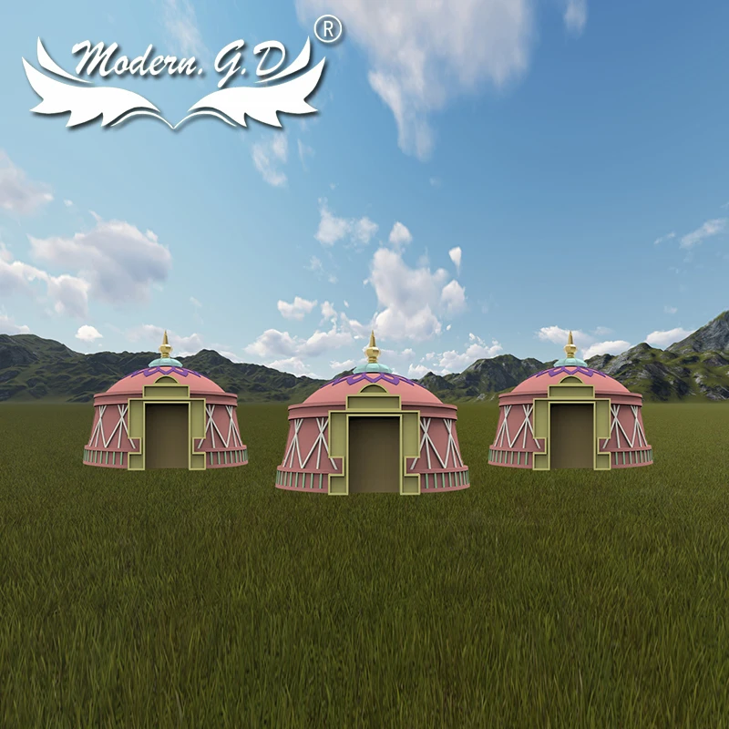 Outdoor thermal insulation winter tent glamping indian house mongolian luxury yurt tent
Outdoor thermal insulation winter tent glamping indian house mongolian luxury yurt tent