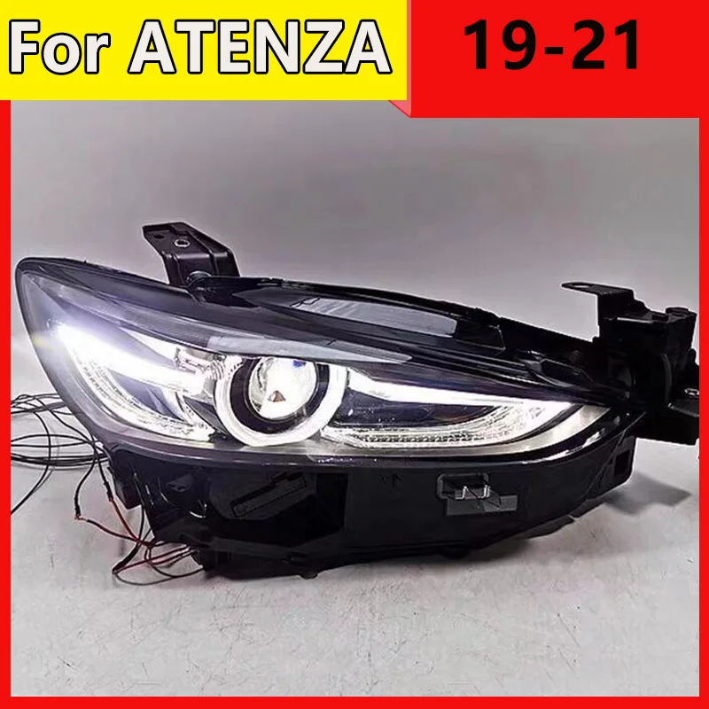 Стайлинг автомобиля для Mazda6 Atenza 2019-2021 гг., светодиодные фары DRL, все светодиодные аксессуары для фар Angel Eye Bi LED
Стайлинг автомобиля для Mazda6 Atenza 2019-2021 гг., светодиодные фары DRL, все светодиодные аксессуары для фар Angel Eye Bi LED