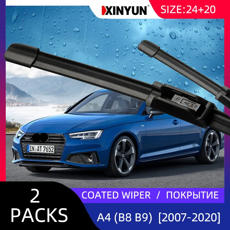 Щетки стеклоочистителя LHD для Audi A4 Allroad B8 B9 2007-2019 S4 RS4, 24 дюйма + 20 дюймов
Щетки стеклоочистителя LHD для Audi A4 Allroad B8 B9 2007-2019 S4 RS4, 24 дюйма + 20 дюймов