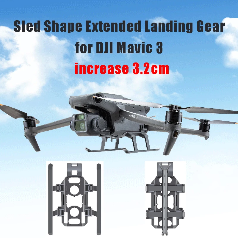 Для DJI Mavic 3 посадочная Шестерня вспомогательная увеличенная высота фюзеляжа быстроразъемный складной расширитель высоты в форме салазок
Для DJI Mavic 3 посадочная Шестерня вспомогательная увеличенная высота фюзеляжа быстроразъемный складной расширитель высоты в форме салазок