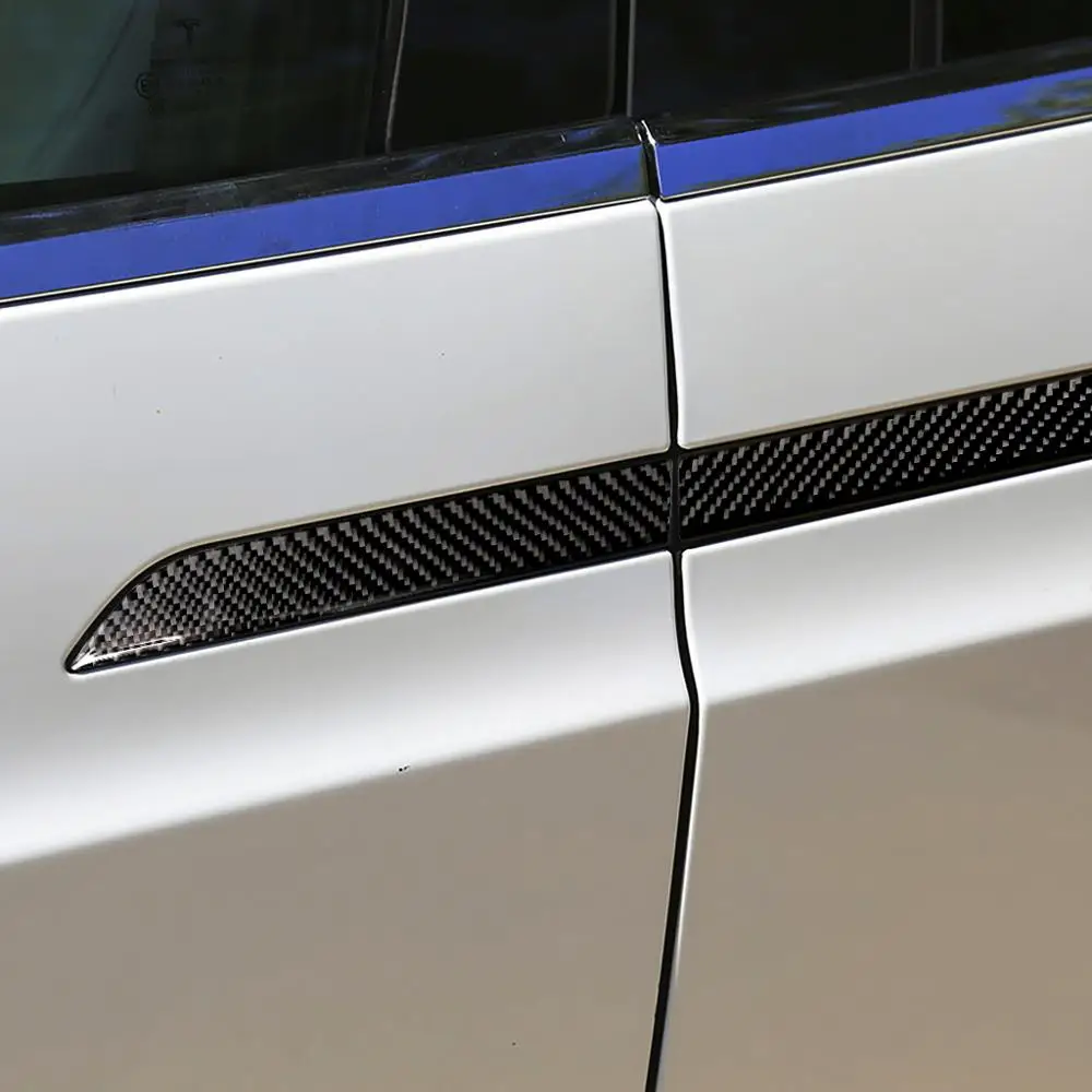 4pcs Real Carbon Fiber Stickers Car Door Outer Handle Protection Decoration Kit Parts Trim for Tesla Model X Accessories
4pcs Real Carbon Fiber Stickers Car Door Outer Handle Protection Decoration Kit Parts Trim for Tesla Model X Accessories