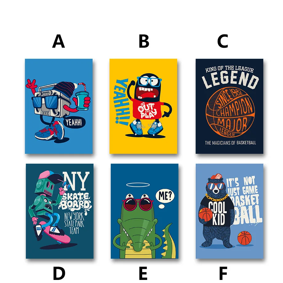 Robot creative graffiti wall art canvas painting posters and prints animal wall pictures for kids room bedroom decoration
Robot creative graffiti wall art canvas painting posters and prints animal wall pictures for kids room bedroom decoration