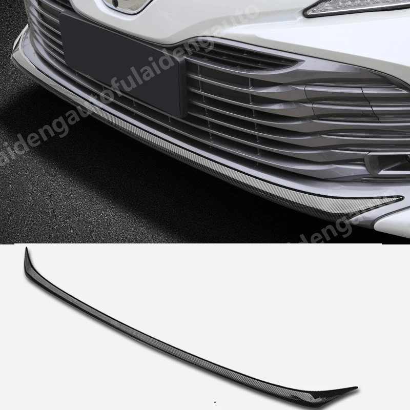 For Toyota Camry LE XLE 2018 2019 Chrome ABS Carbon Fiber Front Bumper Moulding Cover Trim Grille Cover Car Accessories
For Toyota Camry LE XLE 2018 2019 Chrome ABS Carbon Fiber Front Bumper Moulding Cover Trim Grille Cover Car Accessories