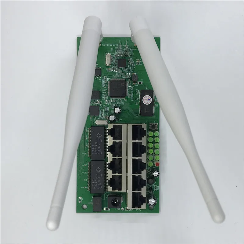 OE6-9 poort drarouter router moederbord module custom schroef gat breedshell breedband snelle thuis kit 2,4g dra
OE6-9 poort drarouter router moederbord module custom schroef gat breedshell breedband snelle thuis kit 2,4g dra