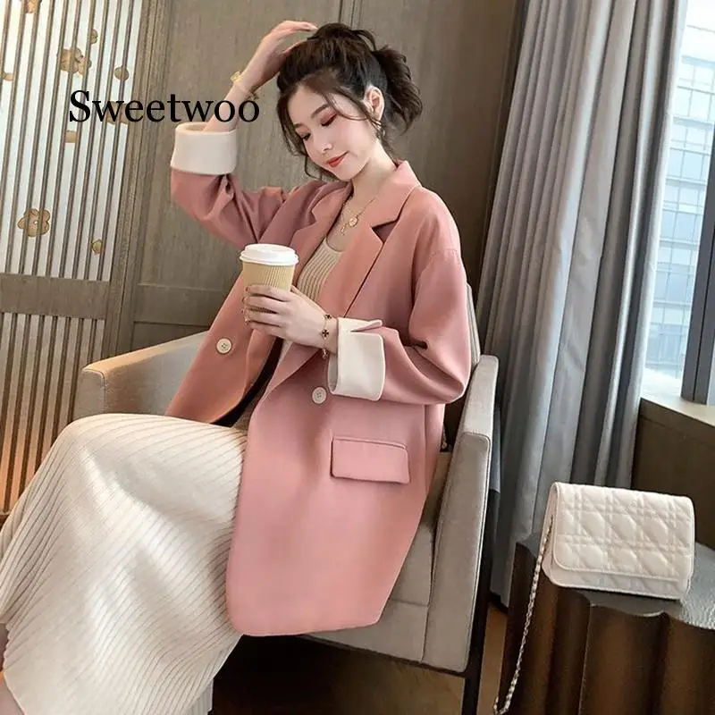 Spring New Blazer Women 2020 Casual korean Jacket Women Work Office Button Blazer
Spring New Blazer Women 2020 Casual korean Jacket Women Work Office Button Blazer