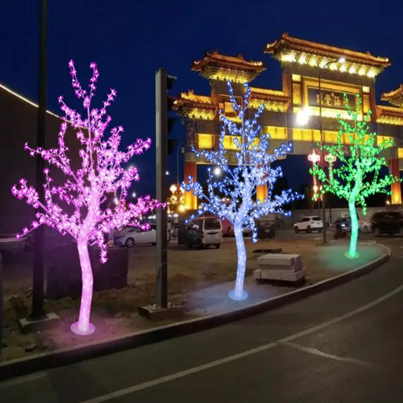 LED Luminous Cherry Blossom Tree Light Fairy Lights Landscape Outdoor Lighting Indoor Or Outdoor Use For Holiday Wedding Decor
LED Luminous Cherry Blossom Tree Light Fairy Lights Landscape Outdoor Lighting Indoor Or Outdoor Use For Holiday Wedding Decor