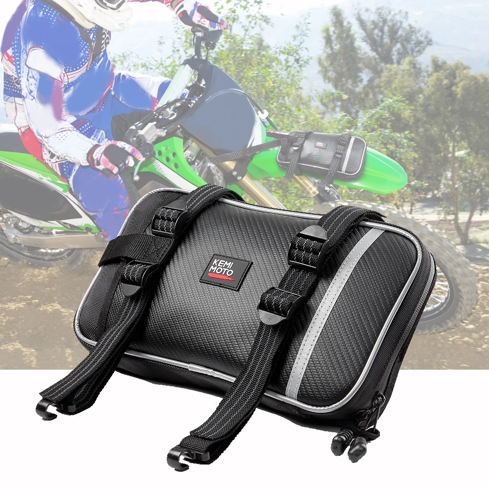 Universal Motocross Bag Front Mudguard Bags Dirt Bike Tool Storage Moto Saddlebag For Yamaha TTR 125 yzf250 yz 85 YFZ450 ttr 125
Universal Motocross Bag Front Mudguard Bags Dirt Bike Tool Storage Moto Saddlebag For Yamaha TTR 125 yzf250 yz 85 YFZ450 ttr 125