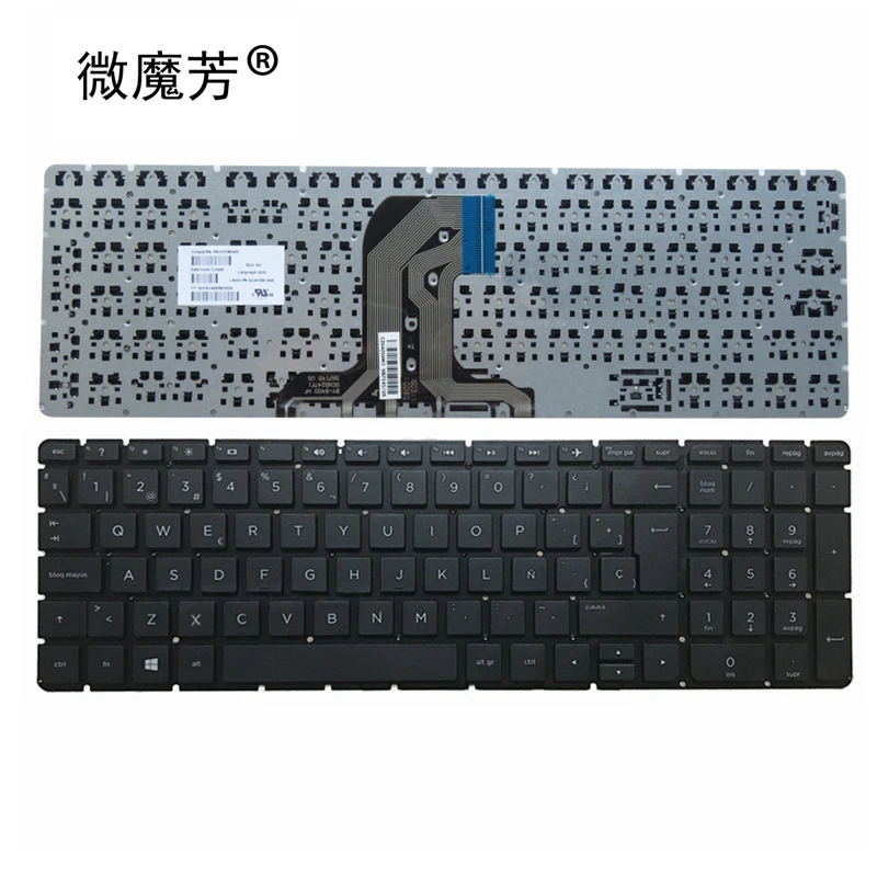 Spanish SP laptop Keyboard for HP Pavilion 15-AC 15-AF 250 255 256 G4 PK131EM2A05 SN7145 SG-81300-XXA TPN-C126 HQ-TRE RTL8723BE
Spanish SP laptop Keyboard for HP Pavilion 15-AC 15-AF 250 255 256 G4 PK131EM2A05 SN7145 SG-81300-XXA TPN-C126 HQ-TRE RTL8723BE
