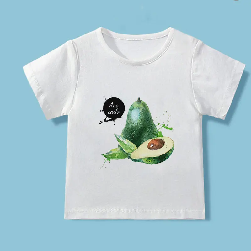New Arrival Avocado Cartoon Character Print Kids T Shirt Funny Kawaii Girls T-shirt White Round Neck Short Sleeves Boys Tshirt
New Arrival Avocado Cartoon Character Print Kids T Shirt Funny Kawaii Girls T-shirt White Round Neck Short Sleeves Boys Tshirt