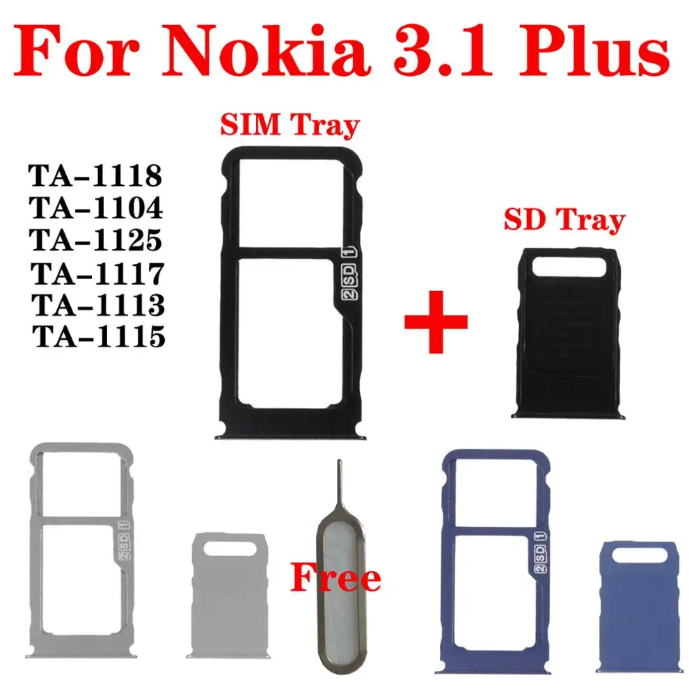Shyueda 100% Новинка для Nokia 3,1 Plus TA-1118 TA-1104 TA-1125 TA-1117 TA-1113 TA-1115 TA-SIM-лоток Слот для SD-карты со штифтом
Shyueda 100% Новинка для Nokia 3,1 Plus TA-1118 TA-1104 TA-1125 TA-1117 TA-1113 TA-1115 TA-SIM-лоток Слот для SD-карты со штифтом