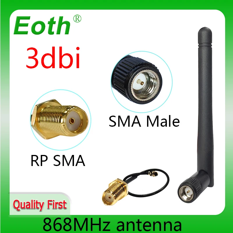 EOTH оптовая продажа 868 МГц антенна 3dbi sma male 915 МГц модуль lora antene lorawan antene SMA женский 21 см косичка удлинительный кабель
EOTH оптовая продажа 868 МГц антенна 3dbi sma male 915 МГц модуль lora antene lorawan antene SMA женский 21 см косичка удлинительный кабель