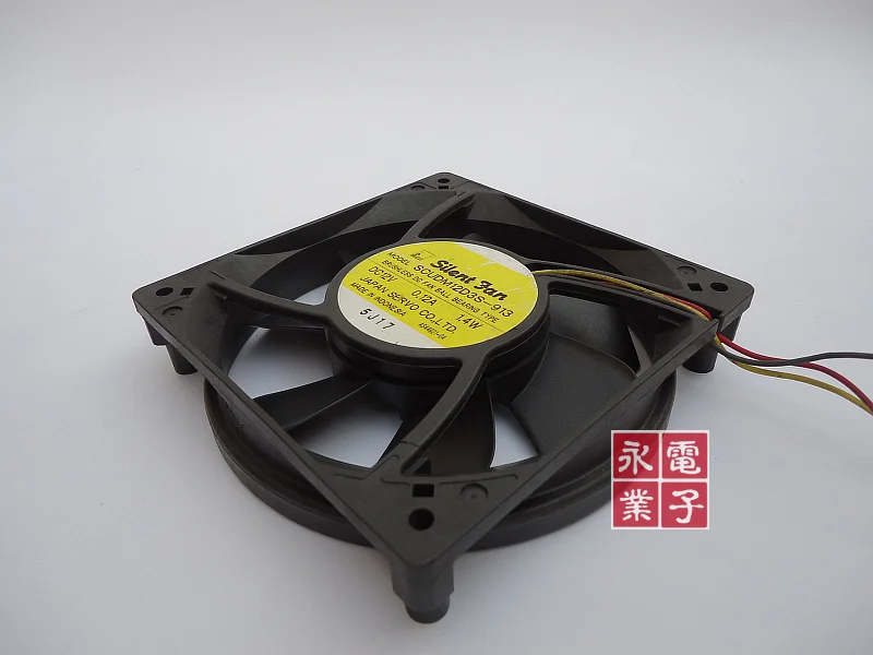 SCUDM12D3S-913 12025 12V 0.12A 12cm case fan For Sony r880 KDF-42WE655, KDF-55XS955, KDF-60XS95
SCUDM12D3S-913 12025 12V 0.12A 12cm case fan For Sony r880 KDF-42WE655, KDF-55XS955, KDF-60XS95