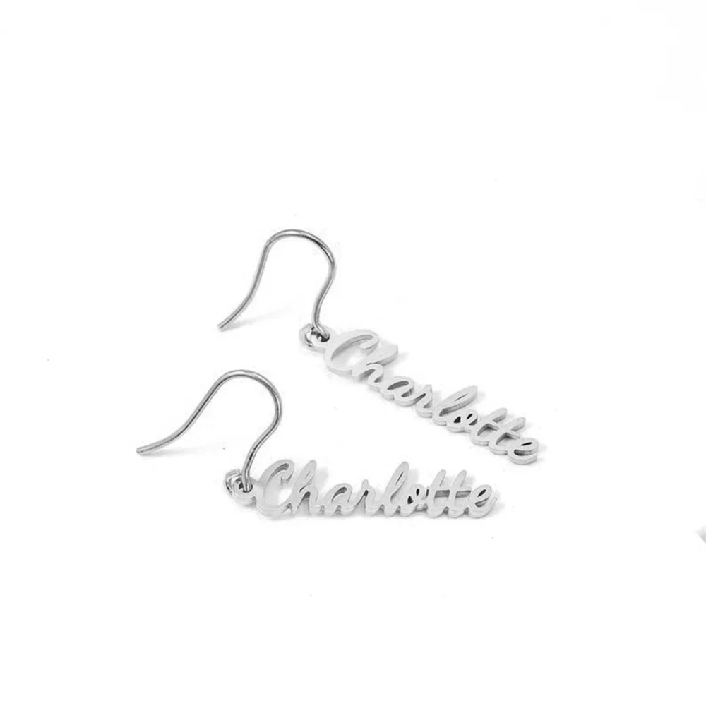 Personalized Customized Name Earrings Pendant Nameplate Earrings Girl Personalized Jewelry Gifts for Girlfriends and Moms
Personalized Customized Name Earrings Pendant Nameplate Earrings Girl Personalized Jewelry Gifts for Girlfriends and Moms