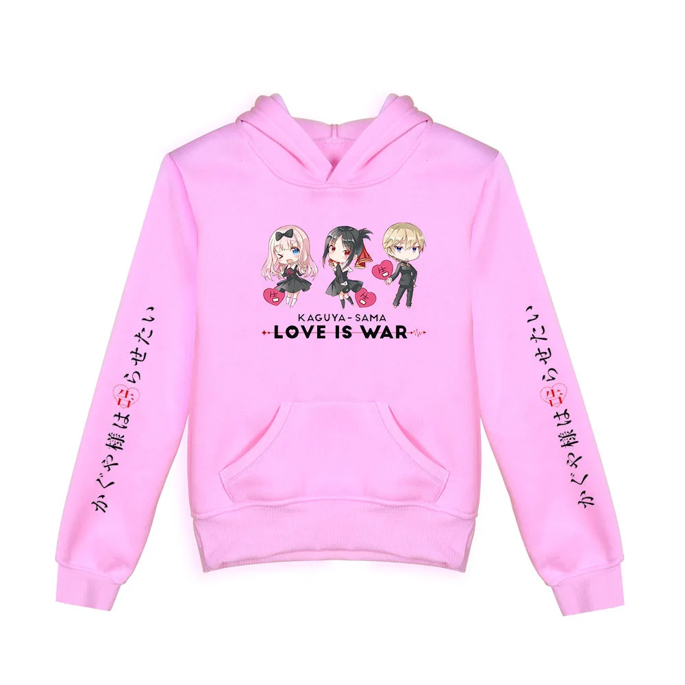 Anime Kaguya Sama Love Is War Kids Hoodies for Boys Girls Teen Harajuku Pullover Hooded Sweatshirt Children Clothes Streetwear
Anime Kaguya Sama Love Is War Kids Hoodies for Boys Girls Teen Harajuku Pullover Hooded Sweatshirt Children Clothes Streetwear
