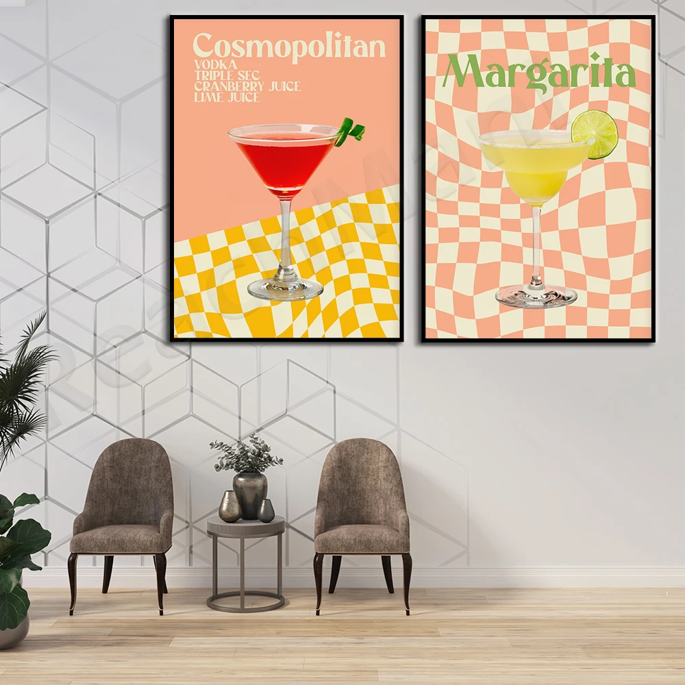 Colorful Margarita Cocktail Print-Retro, 70s Aesthetics, Bright Pastel Fashion Print, Bar Poster, Kitchen Print
Colorful Margarita Cocktail Print-Retro, 70s Aesthetics, Bright Pastel Fashion Print, Bar Poster, Kitchen Print