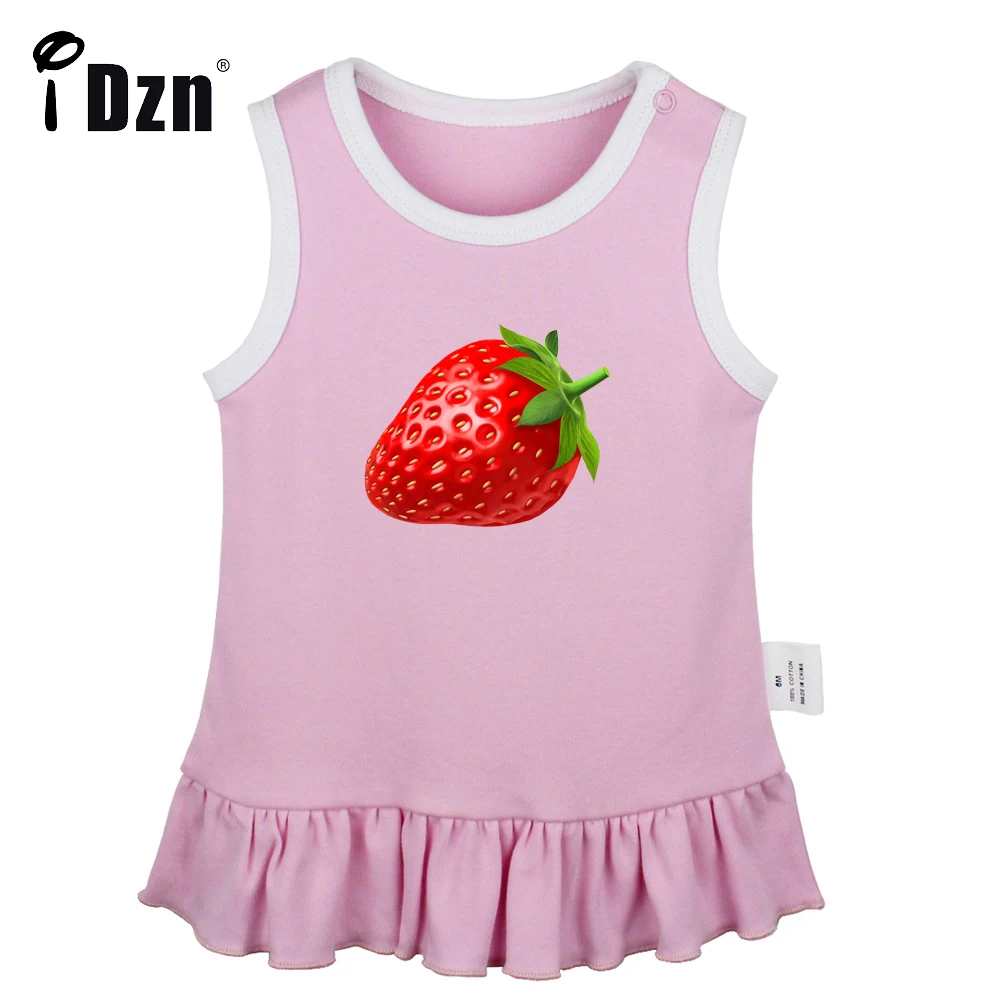 NEW Summer Cute Baby Girls Sleeveless Dress Sweet Strawberry Fruit Blueberries Pleated Dress Infant Clothes Cotton Vest Dresses
NEW Summer Cute Baby Girls Sleeveless Dress Sweet Strawberry Fruit Blueberries Pleated Dress Infant Clothes Cotton Vest Dresses