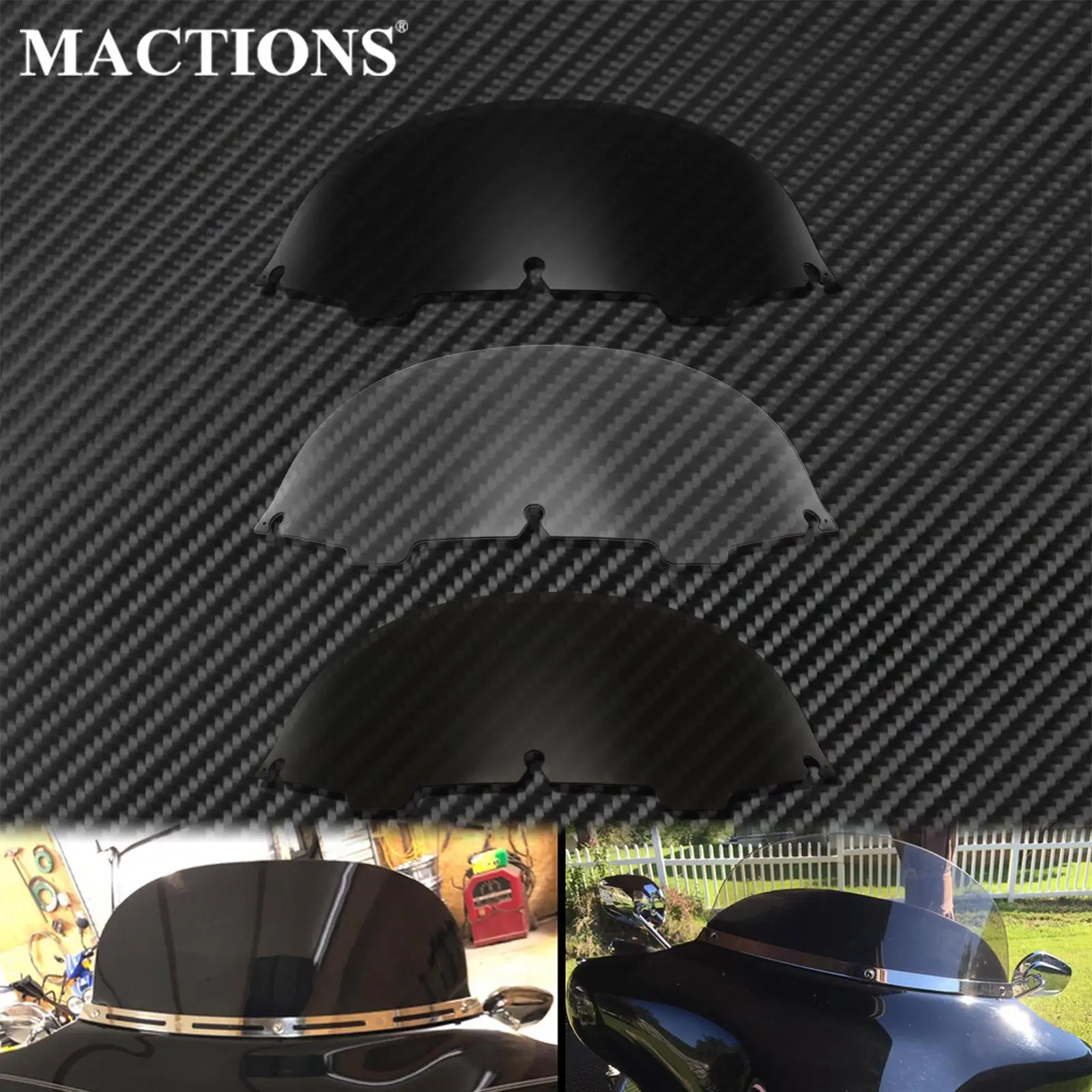 Motorcycle 8'' Windscreen Fairing Windshield Cover Black/Smoke/Clear For Harley Touring 1996-2013 Electra Street Glide CVO FLHT
Motorcycle 8'' Windscreen Fairing Windshield Cover Black/Smoke/Clear For Harley Touring 1996-2013 Electra Street Glide CVO FLHT