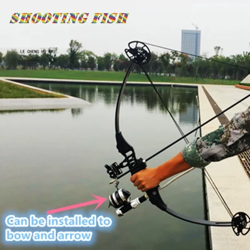 Closed fishing reel Bow arrow shooting fish accessories Stainless steel Spin cast Pesca Slingshot Seat Spear Harpoon Coil Tools
Closed fishing reel Bow arrow shooting fish accessories Stainless steel Spin cast Pesca Slingshot Seat Spear Harpoon Coil Tools