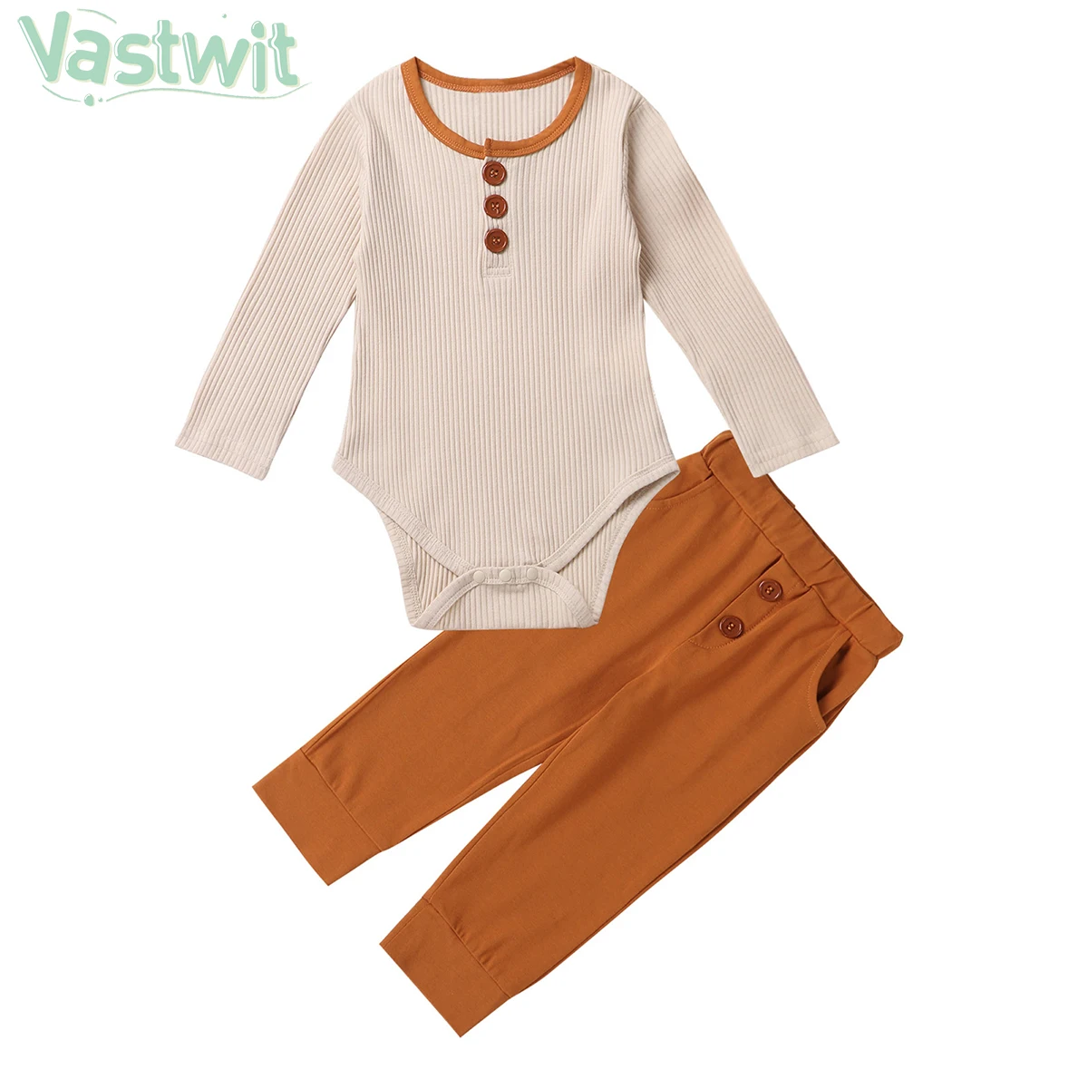 Newborn Baby Boys Clothing Sets Ribbed Cotton Bodysuit + Pants Suit For Autumn Boys Girls Outfits Long Sleeve Clothes Set
Newborn Baby Boys Clothing Sets Ribbed Cotton Bodysuit + Pants Suit For Autumn Boys Girls Outfits Long Sleeve Clothes Set