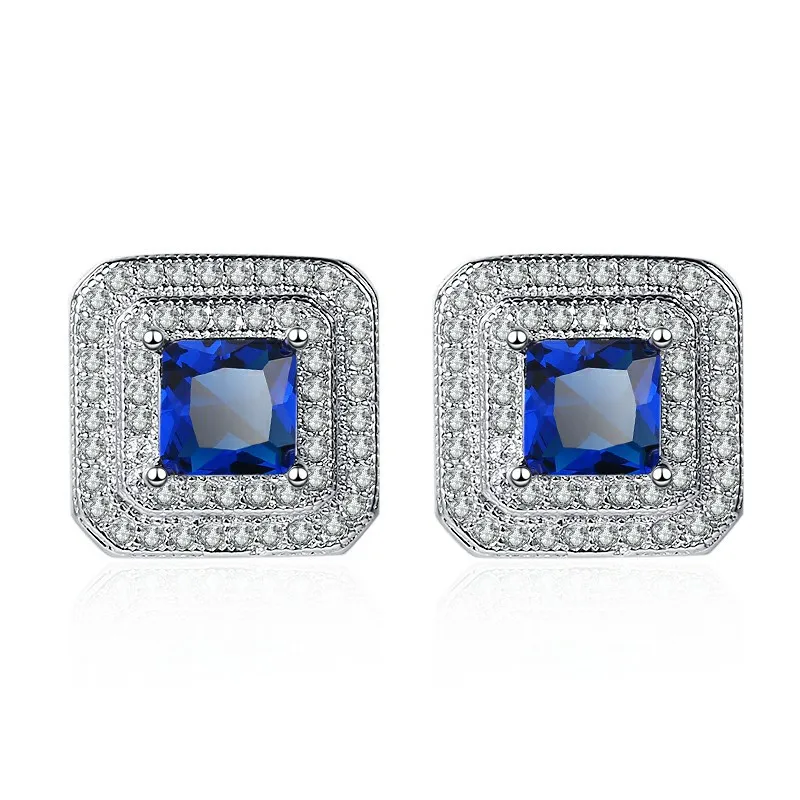 Trendy Women Stud Earrings 925 Silver Jewelry Accessories with Cubic Zirconia Gemstones Earrings for Wedding Party Gift Ornament
Trendy Women Stud Earrings 925 Silver Jewelry Accessories with Cubic Zirconia Gemstones Earrings for Wedding Party Gift Ornament