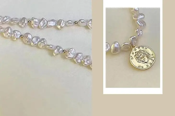 Favorite Pearl Necklace New Style Perfect Lady Fine Jewelry Coin Pendant Pearl Necklace Nice Genuine Real Freshwater Pearl
Favorite Pearl Necklace New Style Perfect Lady Fine Jewelry Coin Pendant Pearl Necklace Nice Genuine Real Freshwater Pearl