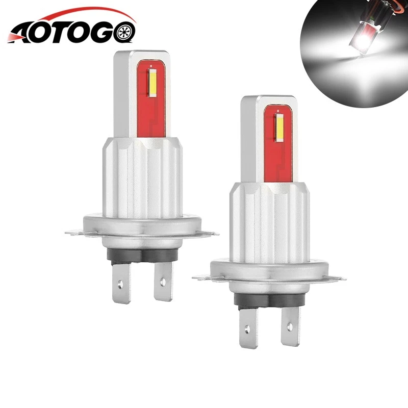 2Pcs LED Car H7 H1 LED Bulbs H4 H11 9005 HB3 9006 HB4 CSP Car Fog Lights Driving Day Running Lamp 12V 24V 6000K Auto Led H7 Bulb
2Pcs LED Car H7 H1 LED Bulbs H4 H11 9005 HB3 9006 HB4 CSP Car Fog Lights Driving Day Running Lamp 12V 24V 6000K Auto Led H7 Bulb