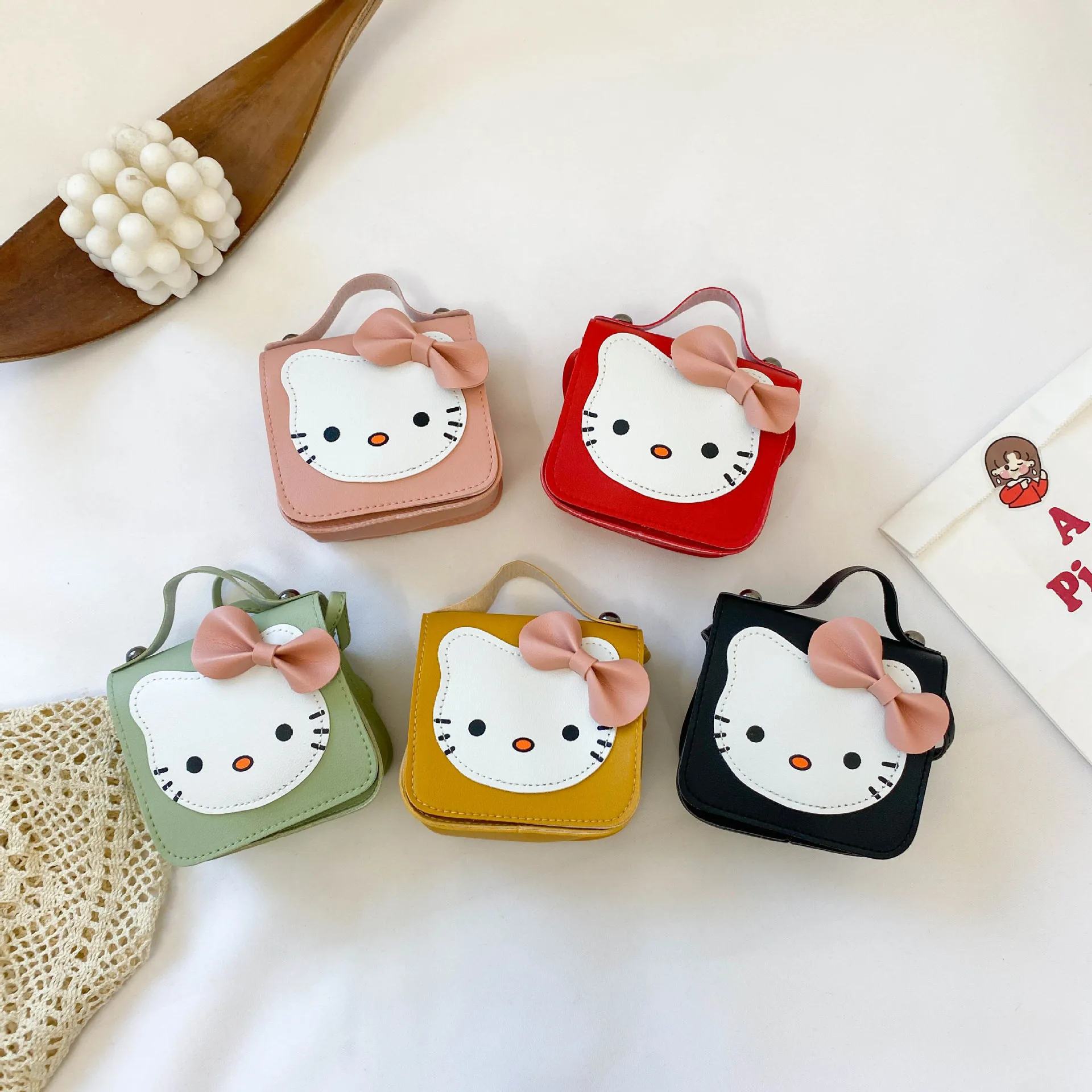 Hello Kitty Purses and Handbags Children Bag Girls' Decorative Bag Cartoon Shoulder Messenger Bag Fashion Coin Purse Sanrio
Hello Kitty Purses and Handbags Children Bag Girls' Decorative Bag Cartoon Shoulder Messenger Bag Fashion Coin Purse Sanrio
