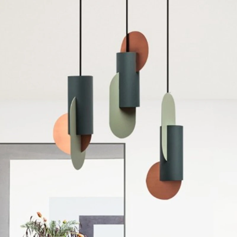 Modern Creative LED Pendant Lights Iron Bedroom Bedside Single Head Simple Hanging Lamp Nordic Restaurant Designer New Luminaire
Modern Creative LED Pendant Lights Iron Bedroom Bedside Single Head Simple Hanging Lamp Nordic Restaurant Designer New Luminaire