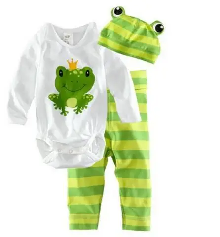 3PCS Rompers+Hat+Pants Baby Boys Girls Clothing Set Cute Cartoon Animal Toddler Jumpsuit Infant Cotton Long Sleeve Kids Clothes
3PCS Rompers+Hat+Pants Baby Boys Girls Clothing Set Cute Cartoon Animal Toddler Jumpsuit Infant Cotton Long Sleeve Kids Clothes