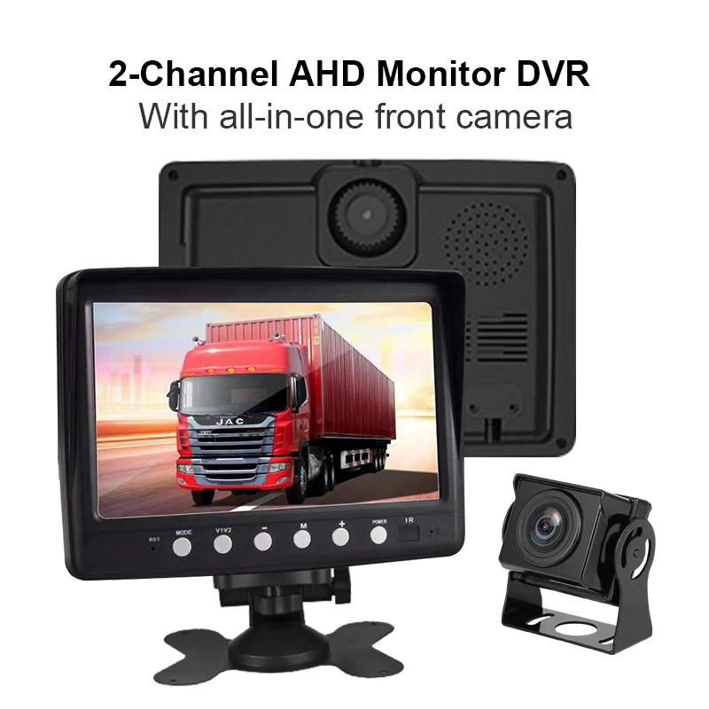 Full HD 7 Inch 4K Video Recorder Car DVR Dash Camera Front and Rear Truck Camera Parking System
Full HD 7 Inch 4K Video Recorder Car DVR Dash Camera Front and Rear Truck Camera Parking System