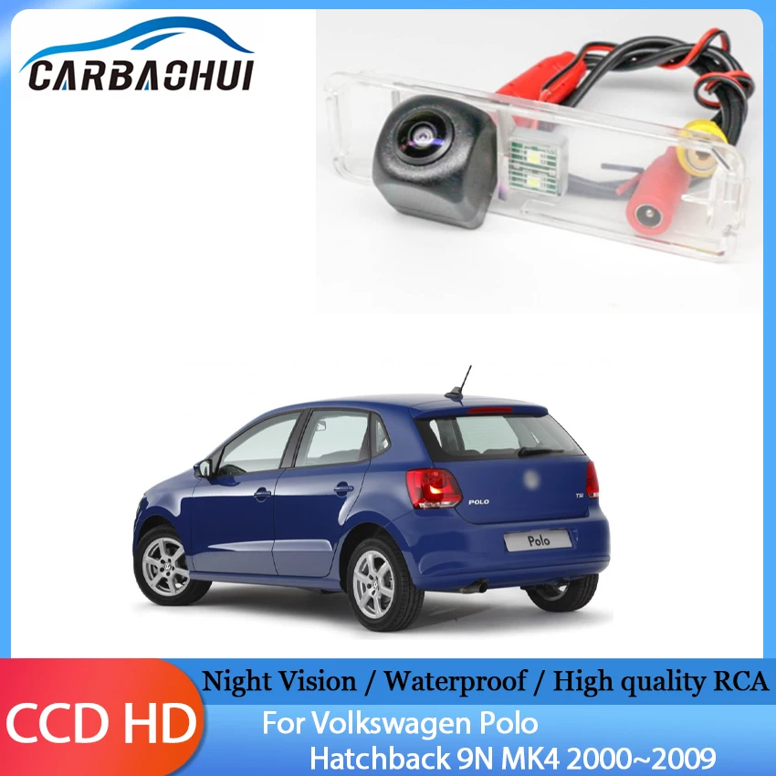 Беспроводная парковочная HD камера заднего вида для Volkswagen Polo Hatchback 9N MK4 2000 ~ 2009
Беспроводная парковочная HD камера заднего вида для Volkswagen Polo Hatchback 9N MK4 2000 ~ 2009