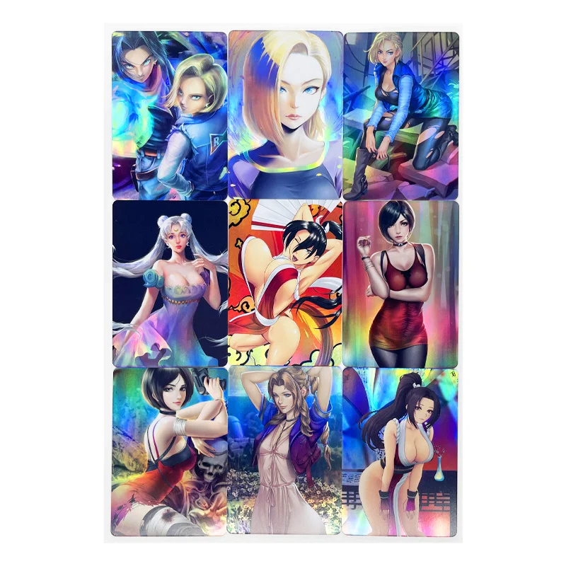 9 шт./компл. ACG Dragon Ball Mai Shiranui Android 18, сексуальные игрушки, хобби, коллекционные предметы, коллекционная игра
9 шт./компл. ACG Dragon Ball Mai Shiranui Android 18, сексуальные игрушки, хобби, коллекционные предметы, коллекционная игра