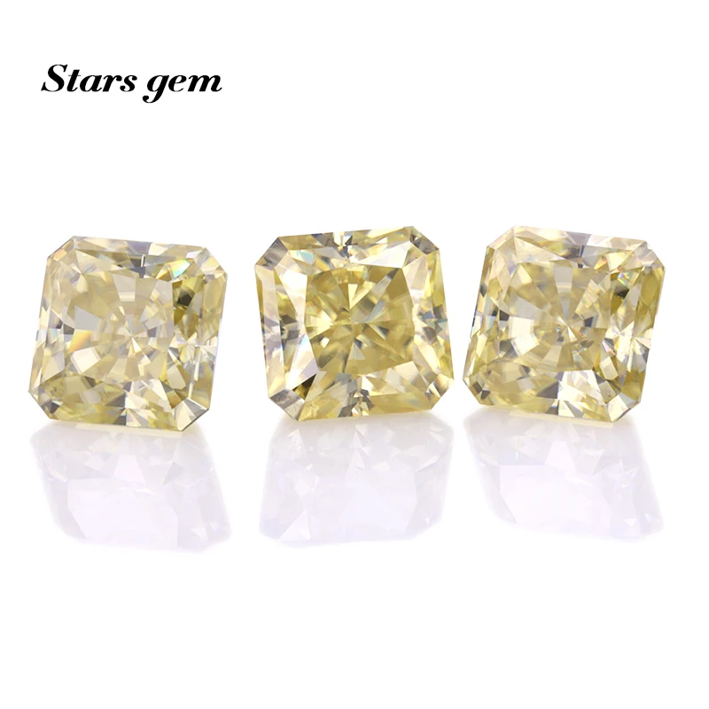 Starsgem желтая сияющая огранка 8*8 мм муассанит тест положительный желтый муассанит для изготовления модных ювелирных изделий
Starsgem желтая сияющая огранка 8*8 мм муассанит тест положительный желтый муассанит для изготовления модных ювелирных изделий