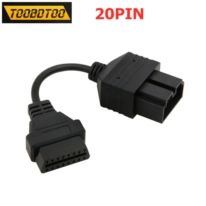 OBD2 Diagnostic Cable Adapter For KIA 20PIN to 16 PIN OBD OBD2 Female Connector Convert 20 PIN For KIA Diagnostic interface
OBD2 Diagnostic Cable Adapter For KIA 20PIN to 16 PIN OBD OBD2 Female Connector Convert 20 PIN For KIA Diagnostic interface
