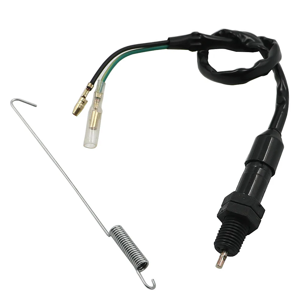 Length 33cm Motorcycle Rear Brake Stop Light Switch with 125mm Spring Kit M12 x 1.5 for Honda/Kawasaki/Suzuki/Yamaha
Length 33cm Motorcycle Rear Brake Stop Light Switch with 125mm Spring Kit M12 x 1.5 for Honda/Kawasaki/Suzuki/Yamaha