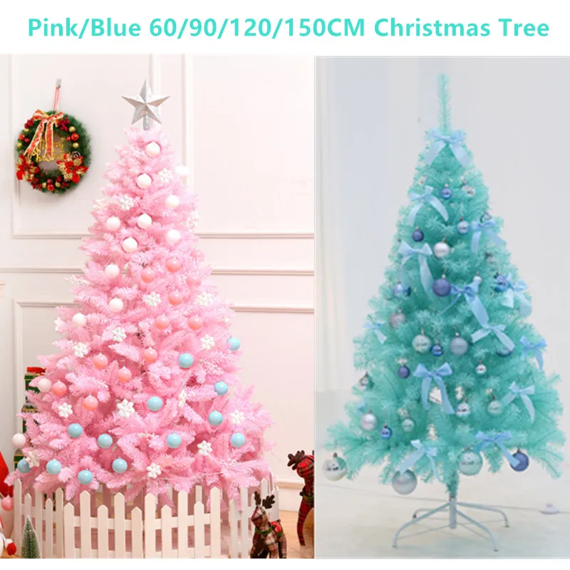 120/150CM Pink Blue Christmas Tree Decorative Tree Plant New Year Xmas Gift Home office Mall Hotel Garden Cabinet Decorationsn
120/150CM Pink Blue Christmas Tree Decorative Tree Plant New Year Xmas Gift Home office Mall Hotel Garden Cabinet Decorationsn