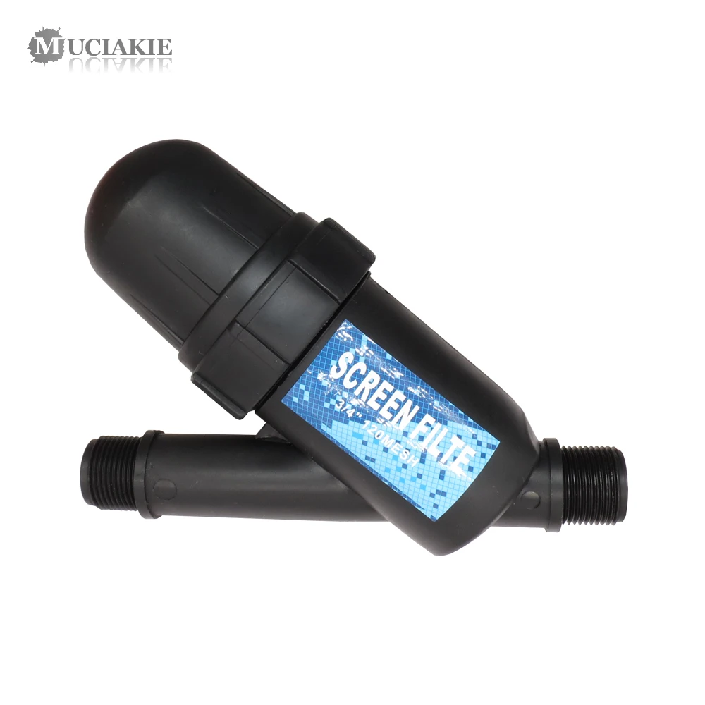 MUCIAKIE 3/4'' Y type Irrigation Water Filter Garden Greenhouse Equal Water Purifier Agricultural Tool Filter Screen 25mm
MUCIAKIE 3/4'' Y type Irrigation Water Filter Garden Greenhouse Equal Water Purifier Agricultural Tool Filter Screen 25mm