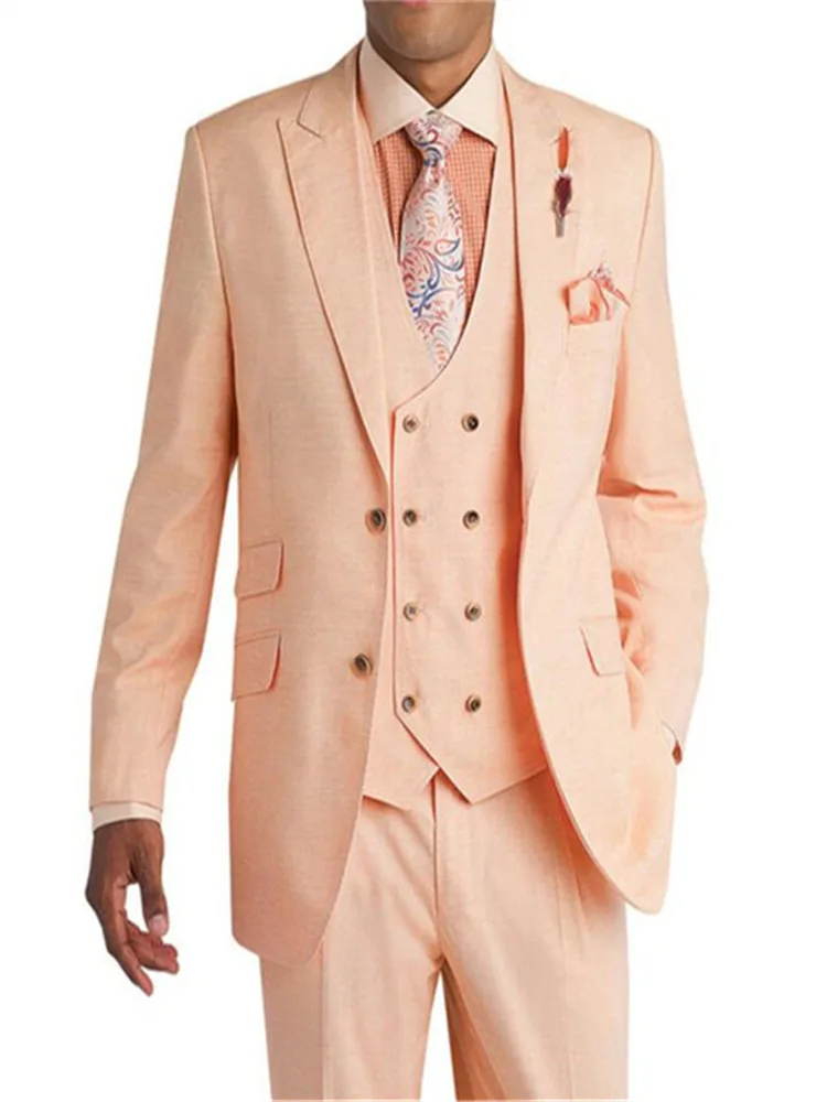 New Classic Men’s Suit Smolking Noivo Terno Slim Fit Easculino Evening Suits For Men Pink Wedding Groom Tuxedos Prom Blazer
New Classic Men’s Suit Smolking Noivo Terno Slim Fit Easculino Evening Suits For Men Pink Wedding Groom Tuxedos Prom Blazer