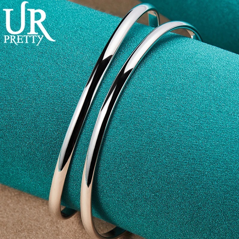 URPRETTY 925 Sterling Silver Two-line Adjustable Bangle Bracelet For Women Wedding Engagement Party Jewelry
URPRETTY 925 Sterling Silver Two-line Adjustable Bangle Bracelet For Women Wedding Engagement Party Jewelry