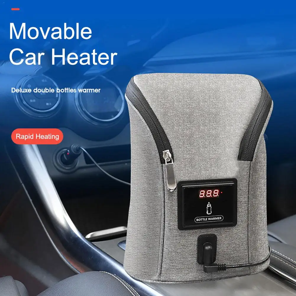 Car-mounted Double baby bottle warmer Milk bag USB Milk Water Warmer Travel Stroller Insulated Bag Baby Nursing Bottle Heater
Car-mounted Double baby bottle warmer Milk bag USB Milk Water Warmer Travel Stroller Insulated Bag Baby Nursing Bottle Heater