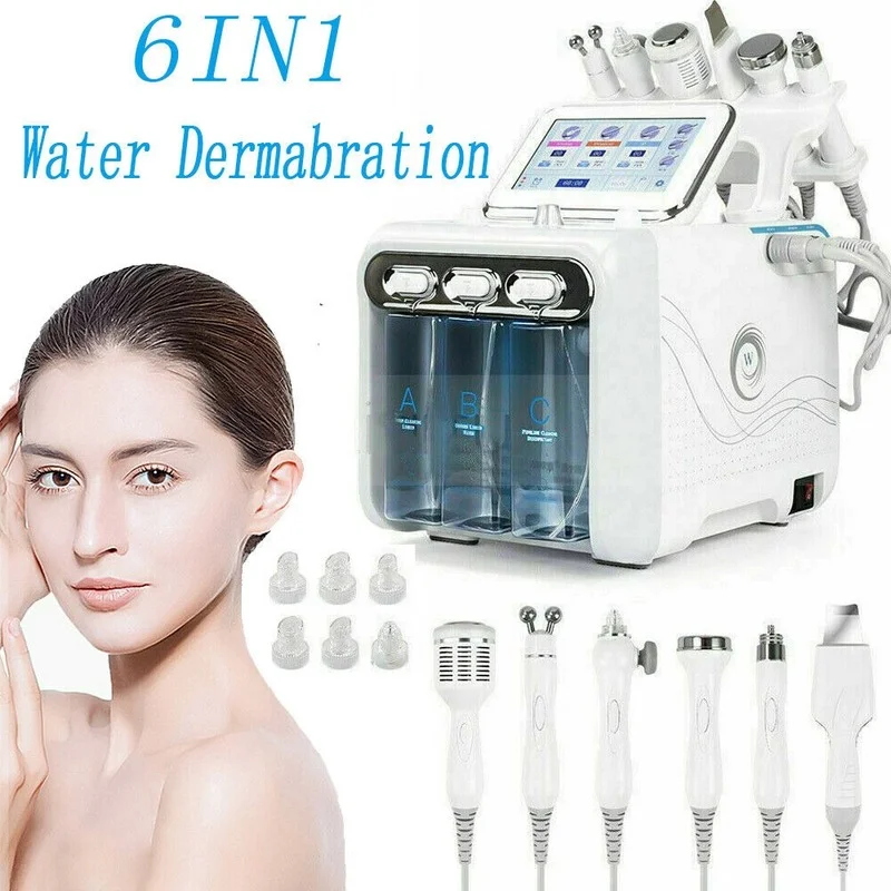 6 in1 H2-O2 Hydro Dermabrasion RF Bio-Lifting Spa Facial Hydro Microdermabrasion Machine Water Dermabrasion Beauty machine
6 in1 H2-O2 Hydro Dermabrasion RF Bio-Lifting Spa Facial Hydro Microdermabrasion Machine Water Dermabrasion Beauty machine