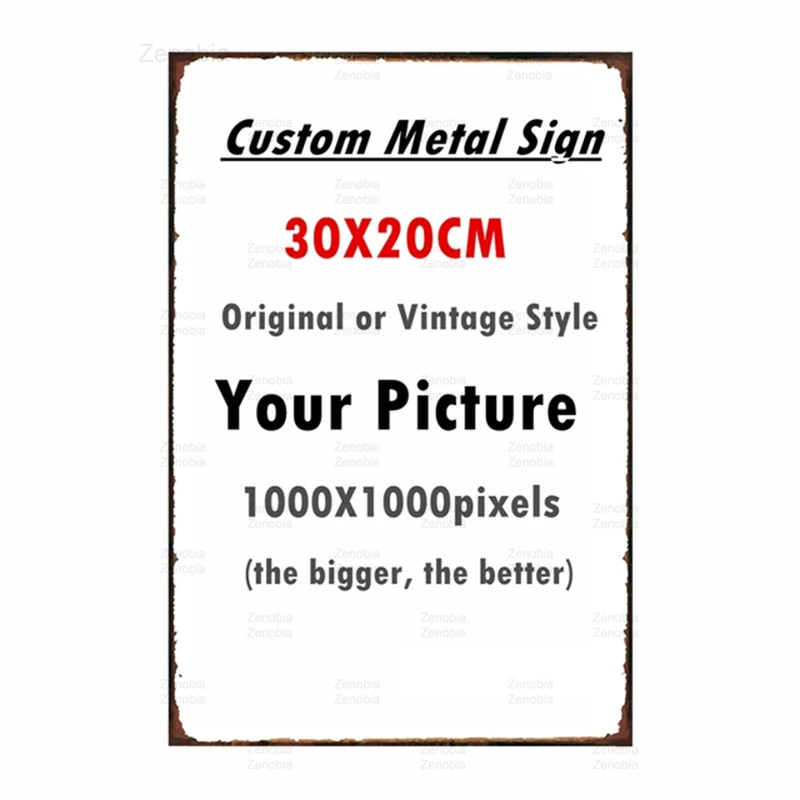 Custom Metal Tin Sign Vintage Custom 30X20Cm Wall Decor Tin Sign 30X15Cm Home Decor Plate Plaques Art Poster Gift Logo Customize
Custom Metal Tin Sign Vintage Custom 30X20Cm Wall Decor Tin Sign 30X15Cm Home Decor Plate Plaques Art Poster Gift Logo Customize