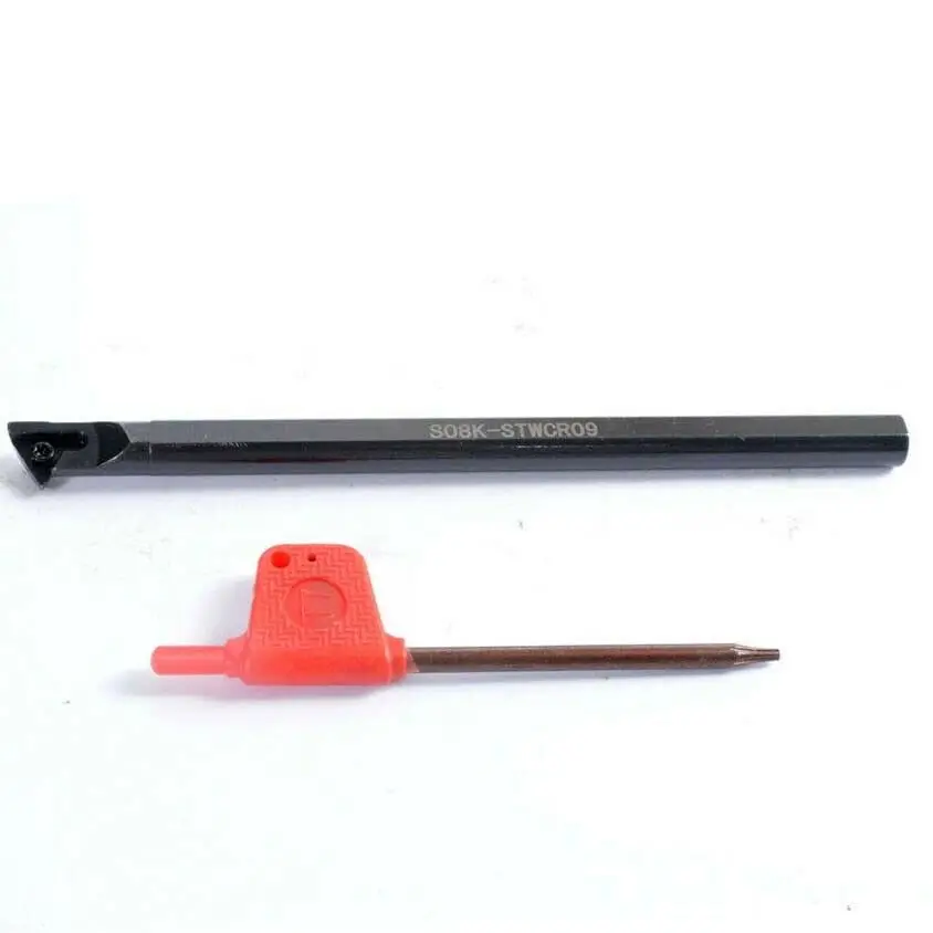 CNC S08K-STWCR09 8×125mm Lathe Turning Tool Boring Bar InnerHolder For TCMT09 Insert
CNC S08K-STWCR09 8×125mm Lathe Turning Tool Boring Bar InnerHolder For TCMT09 Insert