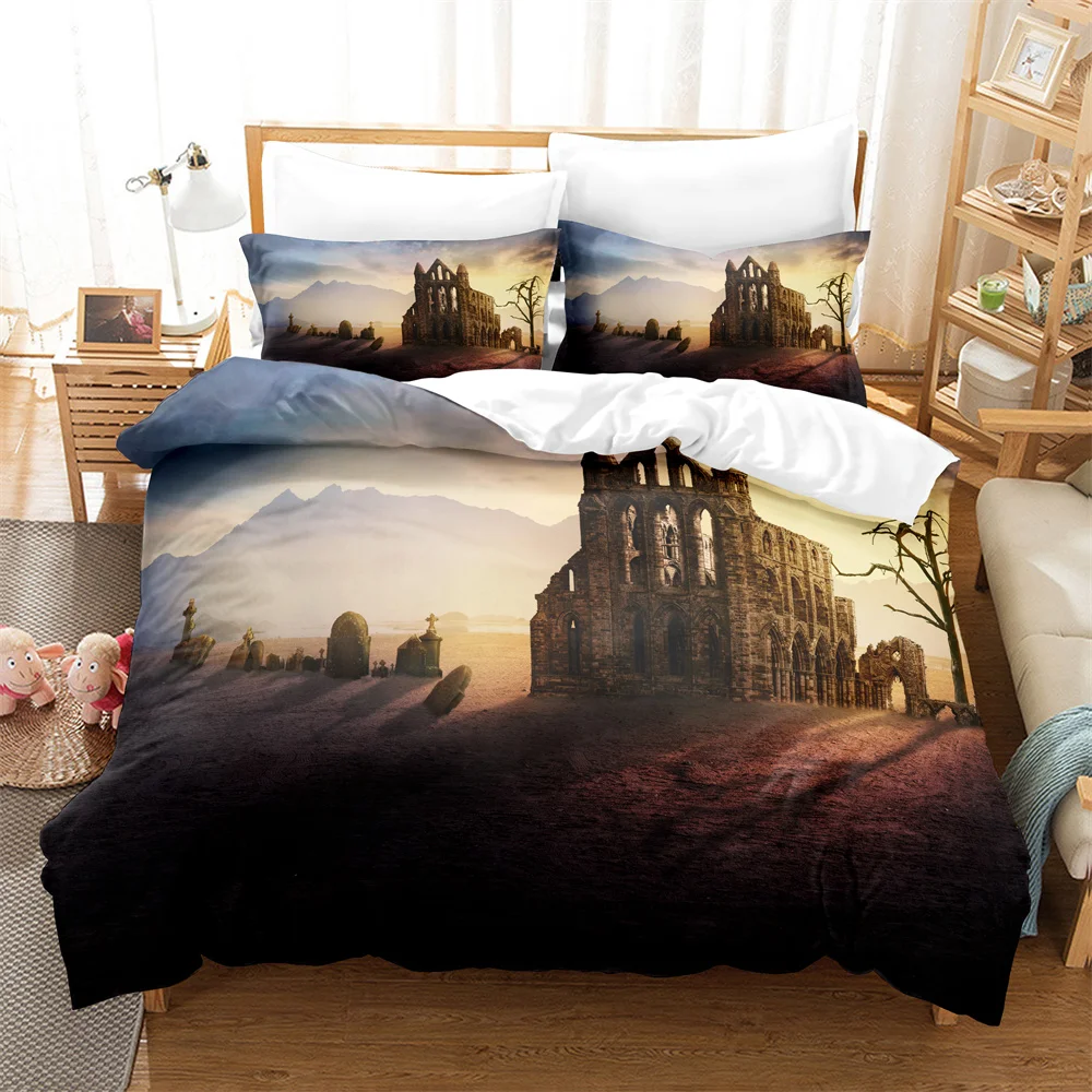 Landscape 3Pcs Bedding Sets 3D Digital Printing Custom Quilt Duvet Cover Set Home Queen King Quilt Pillowcase
Landscape 3Pcs Bedding Sets 3D Digital Printing Custom Quilt Duvet Cover Set Home Queen King Quilt Pillowcase