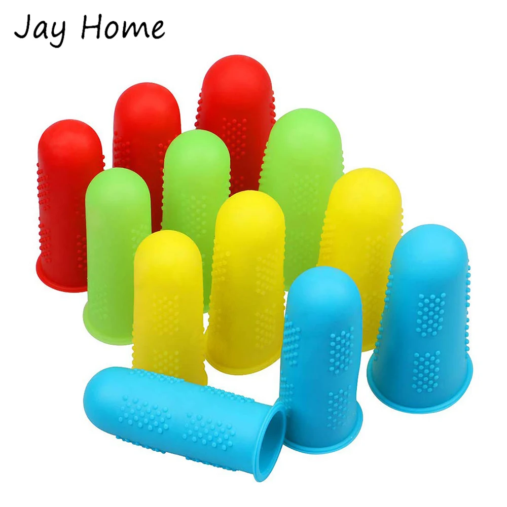 3/5Pcs Silicone Finger Protectors Covers Caps for Scrapbooking Sewing DIY Crafts Ironing Embroidery Needlework Sewing Thimble
3/5Pcs Silicone Finger Protectors Covers Caps for Scrapbooking Sewing DIY Crafts Ironing Embroidery Needlework Sewing Thimble