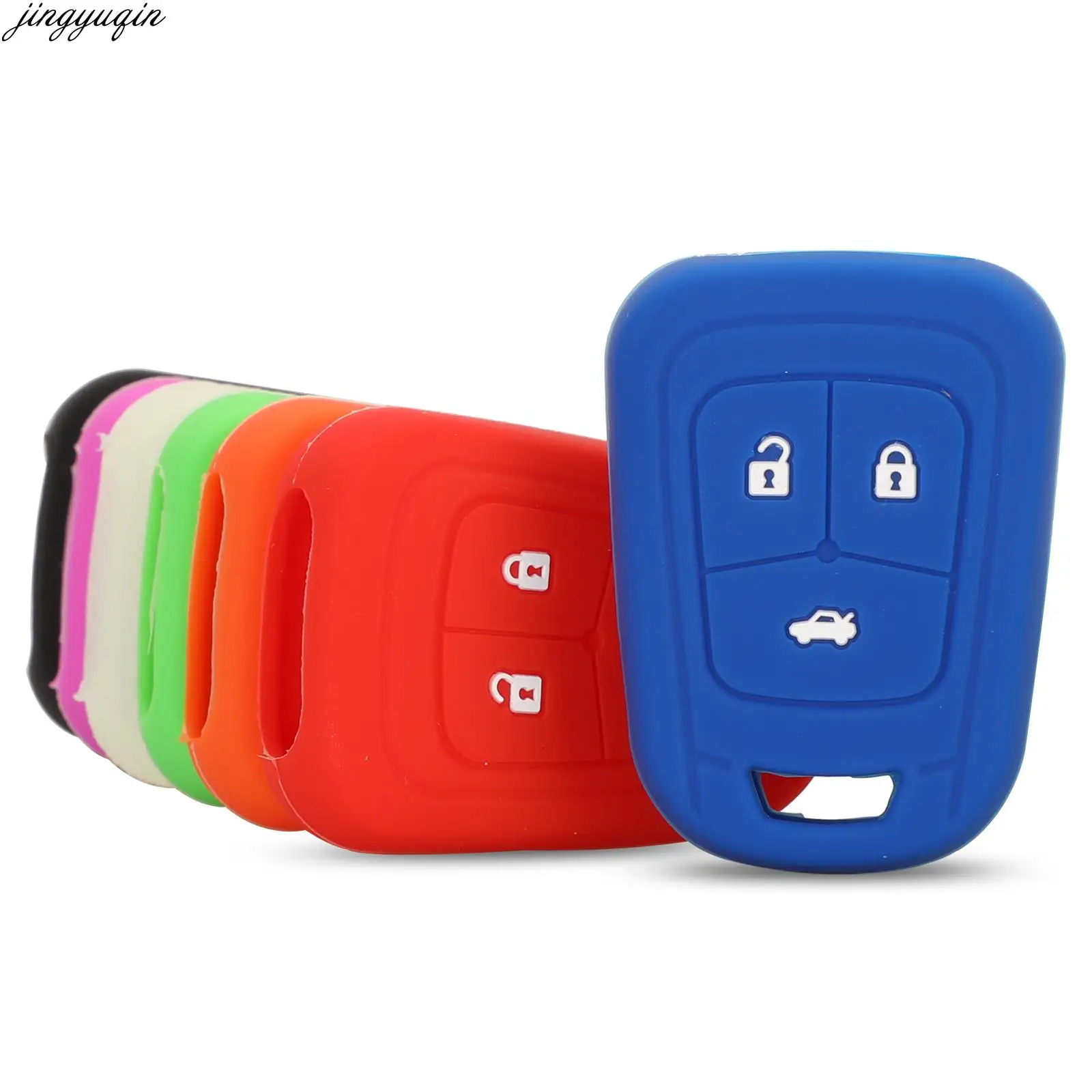 Jingyuqin 30pcs Remote Car Key Cover Silicone Case For Chevrolet Sonic 2012-2013 without LOGO 3 Buttons
Jingyuqin 30pcs Remote Car Key Cover Silicone Case For Chevrolet Sonic 2012-2013 without LOGO 3 Buttons