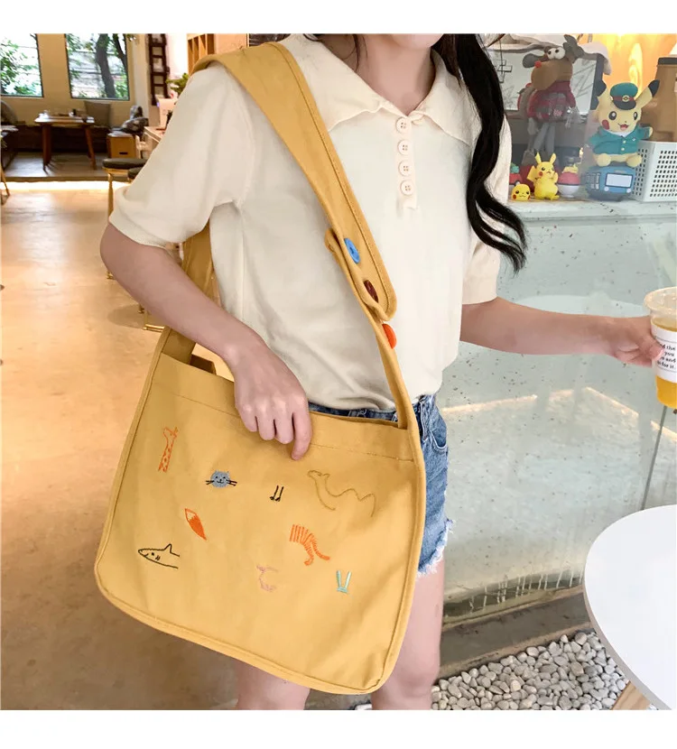 Yellow crossbody bag large canvas shoulder bag girl messenger bag wholesale women totes big shopping tote bag
Yellow crossbody bag large canvas shoulder bag girl messenger bag wholesale women totes big shopping tote bag