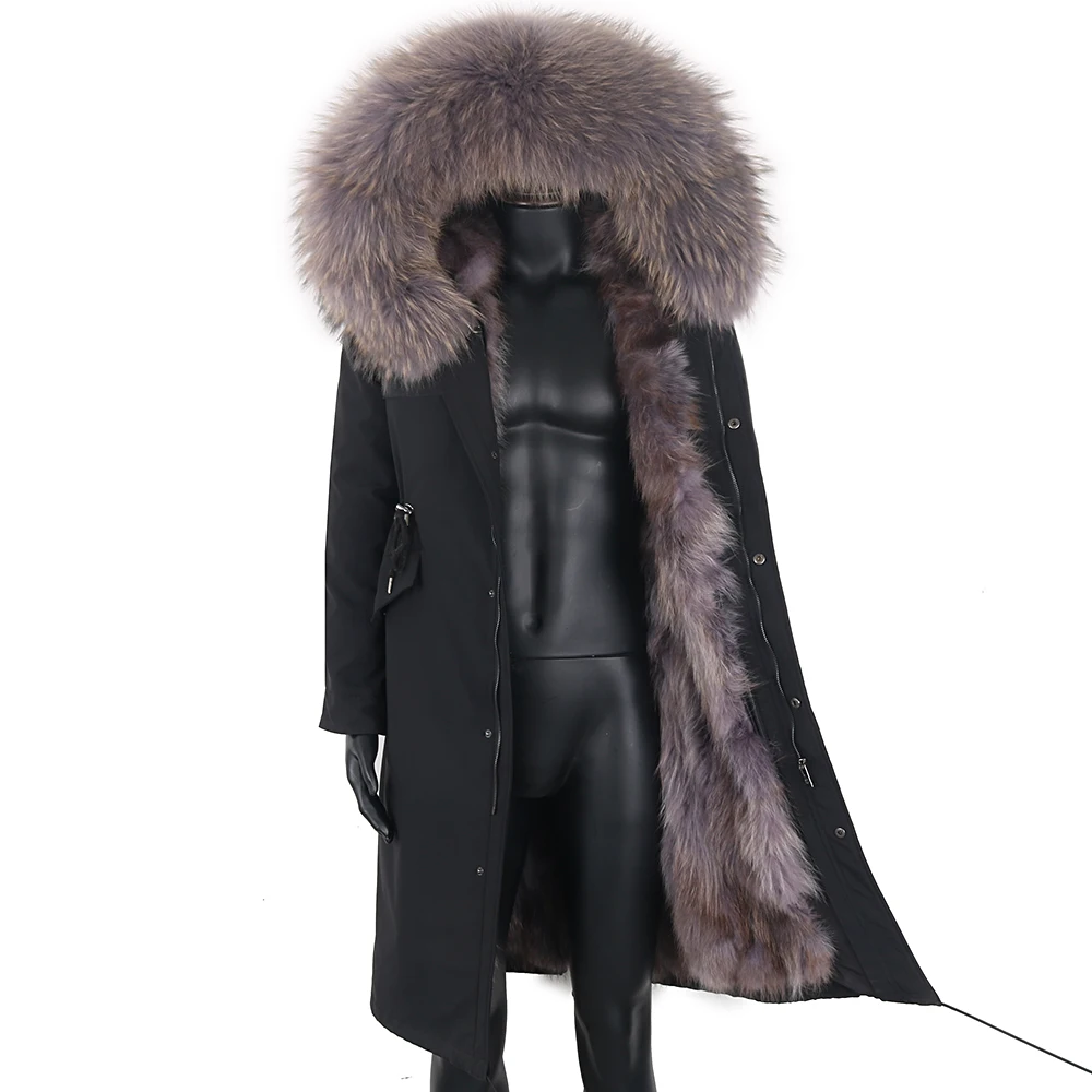 2023 New Winter Waterproof Men X-Long Parka Natural Fox Fur Collar Hood Real Fur Liner Jacket Thick Warm Male Coat
2023 New Winter Waterproof Men X-Long Parka Natural Fox Fur Collar Hood Real Fur Liner Jacket Thick Warm Male Coat
